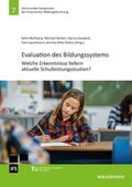 McElvany / Becker / Gaspard |  Evaluation des Bildungssystems | Buch |  Sack Fachmedien
