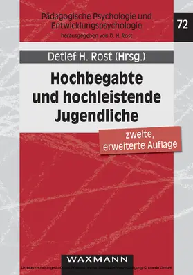 Rost | Hochbegabte und hochleistende Jugendliche. Befunde aus dem Marburger Hochbegabtenprojekt | E-Book | www.sack.de