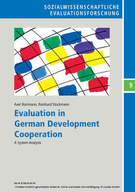 Borrmann / Stockmann | Evaluation in German Development Cooperation | E-Book | sack.de