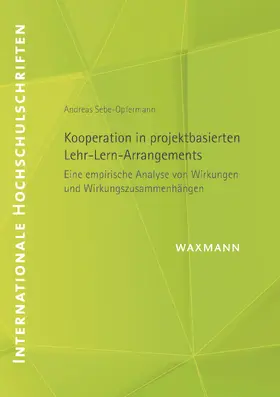 Sebe-Opfermann |  Kooperation in projektbasierten Lehr-Lern-Arrangements | eBook | Sack Fachmedien