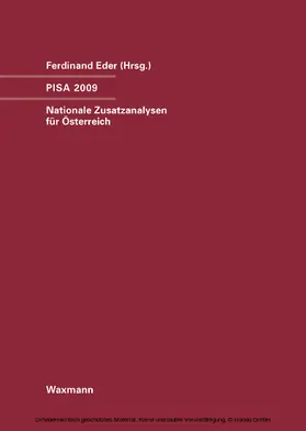 Eder |  PISA 2009. Nationale Zusatzanalysen für Österreich | eBook | Sack Fachmedien