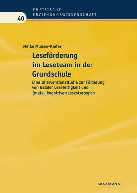 Munser-Kiefer |  Leseförderung im Leseteam in der Grundschule | eBook | Sack Fachmedien