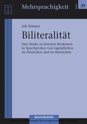 Böhmer |  Biliteralität | eBook | Sack Fachmedien