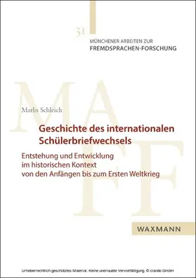 Schleich | Geschichte des internationalen Schülerbriefwechsels | E-Book | www.sack.de