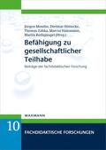 Menthe / Höttecke / Zabka |  Befähigung zu gesellschaftlicher Teilhabe | eBook | Sack Fachmedien