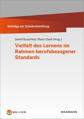 Buschfeld / Cleef | Vielfalt des Lernens im Rahmen berufsbezogener Standards | E-Book | sack.de