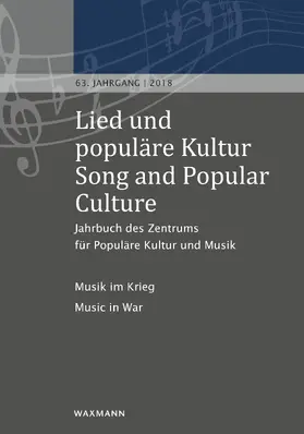 Holtsträter | Lied und populäre Kultur / Song and Popular Culture 63 (2018) | E-Book | www.sack.de
