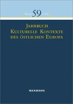 Fendl / Mezger / Retterath | Jahrbuch Kulturelle Kontexte des östlichen Europa | E-Book | www.sack.de