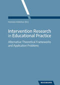 Astleitner |  Intervention Research in Educational Practice | eBook | Sack Fachmedien