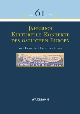 Fendl / Lefeldt / Scholl-Schneider |  Jahrbuch Kulturelle Kontexte des östlichen Europa | eBook | Sack Fachmedien