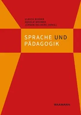 Binder / Böhmer / Oelkers | Sprache und Pädagogik | E-Book | www.sack.de