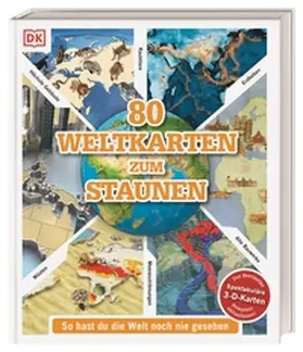 DK Verlag - Kids |  80 Weltkarten zum Staunen | Buch |  Sack Fachmedien