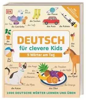 DK Verlag - Kids |  Deutsch für clevere Kids - 5 Wörter am Tag | Buch |  Sack Fachmedien