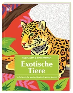  Ausmalen & Entspannen. Exotische Tiere | Buch |  Sack Fachmedien