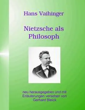 Vaihinger |  Nietzsche als Philosoph | Buch |  Sack Fachmedien