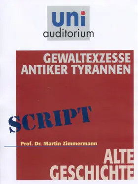 Zimmermann |  Gewaltexzesse antiker Tyrannen | eBook | Sack Fachmedien