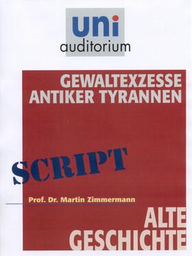 Zimmermann | Gewaltexzesse antiker Tyrannen | E-Book | sack.de