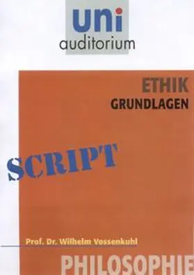 Vossenkuhl |  Ethik - Grundlagen | eBook | Sack Fachmedien