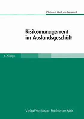 Bernstorff |  Risikomanagement im Auslandsgeschäft | Buch |  Sack Fachmedien