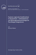 Willeke |  Fusionen regionaler Kreditinstitute in Deutschland | Buch |  Sack Fachmedien