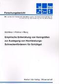 Günthner / Rong / Fottner |  Empirische Entwicklung von Kenngrössen zur Auslegung von Hochleistungs-Schneckenförderern für Schüttgut | Buch |  Sack Fachmedien