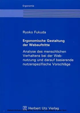Fukuda | Ergonomische Gestaltung der Webauftritte | E-Book | www.sack.de