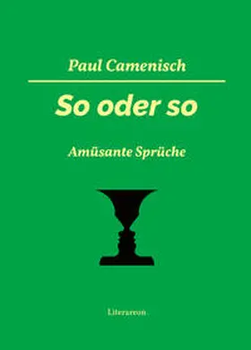 Camenisch |  So oder so | Buch |  Sack Fachmedien