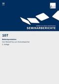 Reinhart / Zäh |  Batterieproduktion Vom Rohstoff bis zum Hochvoltspeicher | Buch |  Sack Fachmedien