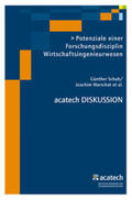 Schuh / Warschat |  Potenziale einer Forschungsdisziplin Wirtschaftsingenieurwesen | Buch |  Sack Fachmedien