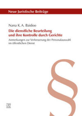 Baidoo | Die dienstliche Beurteilung und ihre Kontrolle durch Gerichte | Buch | 978-3-8316-4661-6 | sack.de