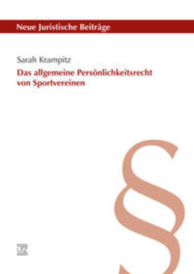 Krampitz | Krampitz, S: Das allgemeine Persönlichkeitsrecht von Sportve | Buch | 978-3-8316-4666-1 | sack.de