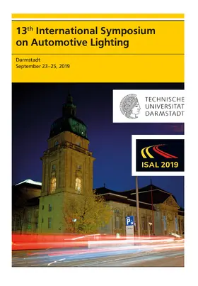 Khanh |  13th International Symposium on Automotive Lightning – ISAL 2019 – Proceedings of the Conference | Buch |  Sack Fachmedien