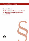 Reitner |  Reitner, D: Kenntnis vom Steueranspruch und ihr Nachweis in | Buch |  Sack Fachmedien