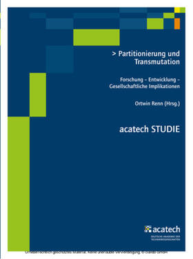 Renn | Partitionierung und Transmutation | E-Book | sack.de