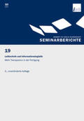 Reinhart / Milberg |  Leittechnik und Informationslogistik - mehr Transparenz in der Fertigung | Buch |  Sack Fachmedien
