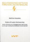 Kleespies |  Police Private Partnership | Buch |  Sack Fachmedien
