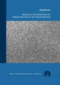 Burzer |  Beitrag zur Einsetzbarkeit von Metallschäumen in der Verkehrstechnik | Buch |  Sack Fachmedien