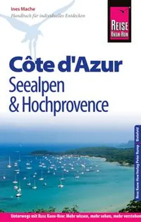 Mache |  Reise Know-How Reiseführer Côte d'Azur, Seealpen und Hochprovence | Buch |  Sack Fachmedien