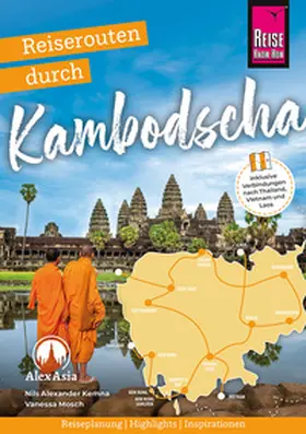 Kemna / Mosch |  Reiserouten durch Kambodscha | Buch |  Sack Fachmedien
