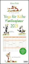 DUMONT Kalenderverlag |  Yoga für Kühe Familienplaner 2025 - Wandkalender - Familien-Kalender mit 6 Spalten - Format 22 x 49,5 cm | Sonstiges |  Sack Fachmedien