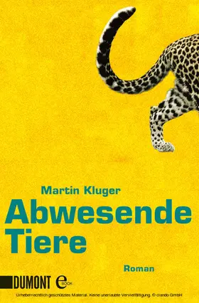 Kluger | Abwesende Tiere | E-Book | sack.de