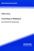 Georg |  Controlling im Mittelstand | Buch |  Sack Fachmedien