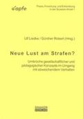 Liedke / Robert |  Neue Lust am Strafen? | Buch |  Sack Fachmedien
