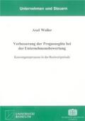 Weiler |  Weiler, A: Verbesserung der Prognosegüte bei der Unternehmen | Buch |  Sack Fachmedien