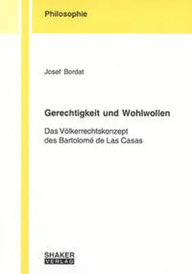 Bordat |  Gerechtigkeit und Wohlwollen | Buch |  Sack Fachmedien