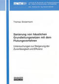Sindermann |  Sanierung von häuslichen Grundleitungsnetzen mit dem Flutungsverfahren | Buch |  Sack Fachmedien