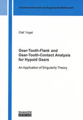 Vogel |  Gear-Tooth-Flank and Gear-Tooth-Contact Analysis for Hypoid Gears | Buch |  Sack Fachmedien