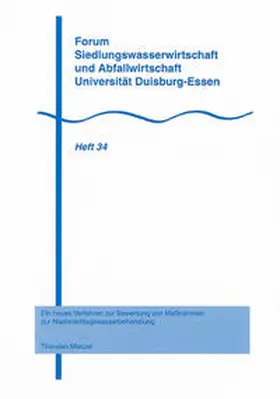 Mietzel |  Ein neues Verfahren zur Bewertung von Maßnahmen zur Niederschlagswasserbehandlung | Buch |  Sack Fachmedien