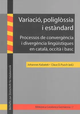 Kabatek / Pusch |  Variació, poliglòssia i estàndard | Buch |  Sack Fachmedien