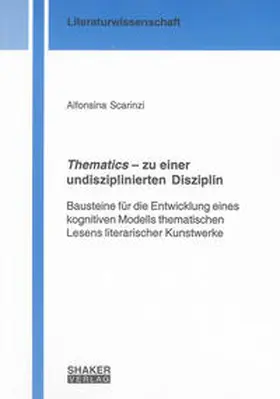 Scarinzi |  Thematics – zu einer undisziplinierten Disziplin | Buch |  Sack Fachmedien